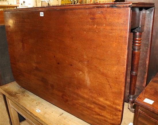 Mahogany drop leaf table